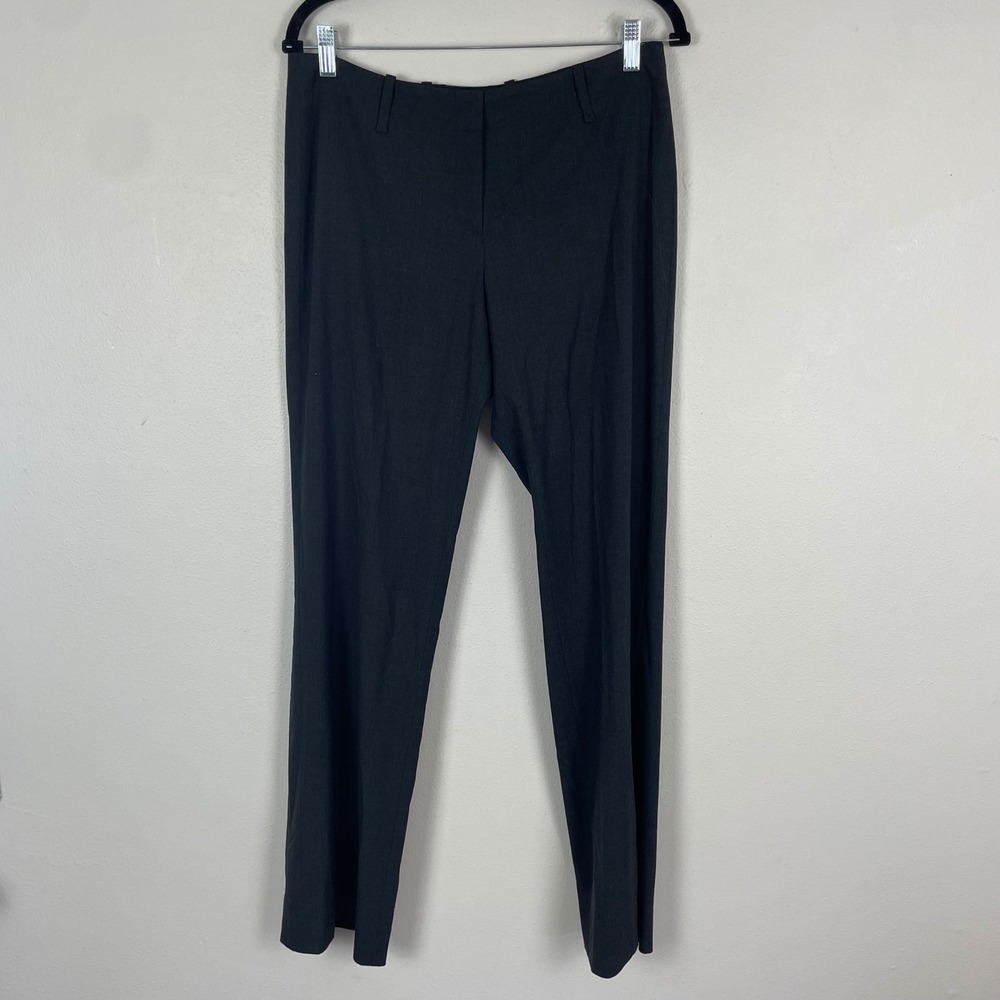Hugo Boss Women's Wool Blend‎ Dress Pants Size 8 Career Business Tulla Gray